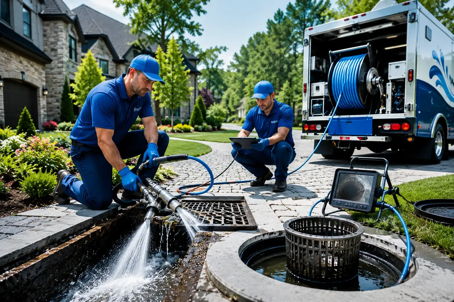 Local outdoor drain cleaning professionals in Polo, MO